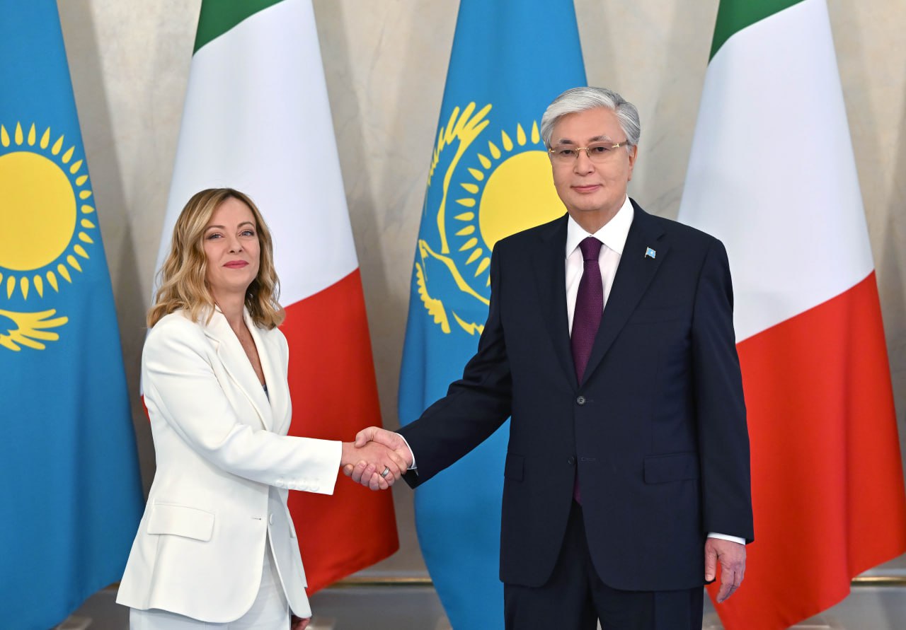 Қасым-Жомарт Тоқаев пен Джорджа Мелони келіссөз жүргізді
