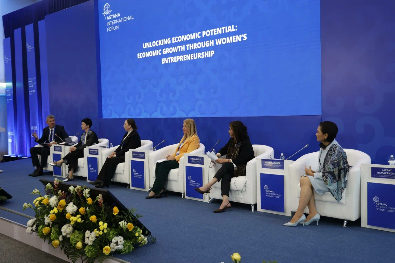 Тең мүмкіндіктер экономикасы: AIF-2025 форумында әйелдер кәсіпкерлігі арқылы өсу құпиялары айқындалды