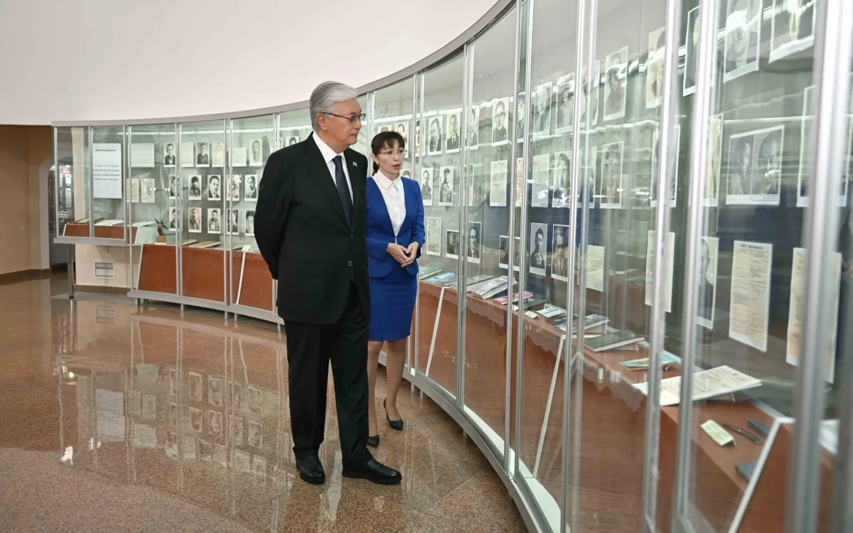 Президент «АЛЖИР» музейін аралап көрді