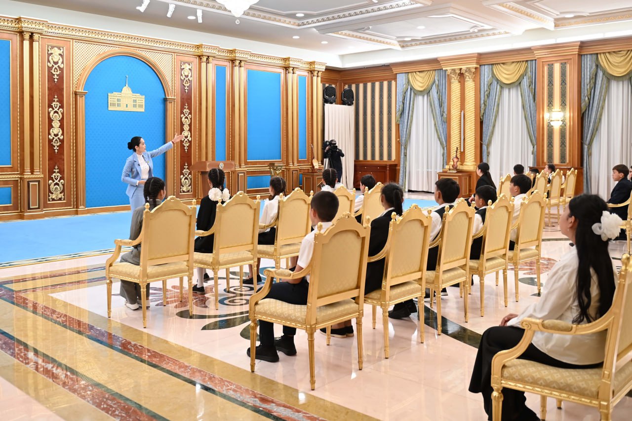 «Ақорда» резиденциясында балаларға экскурсия ұйымдастырылды