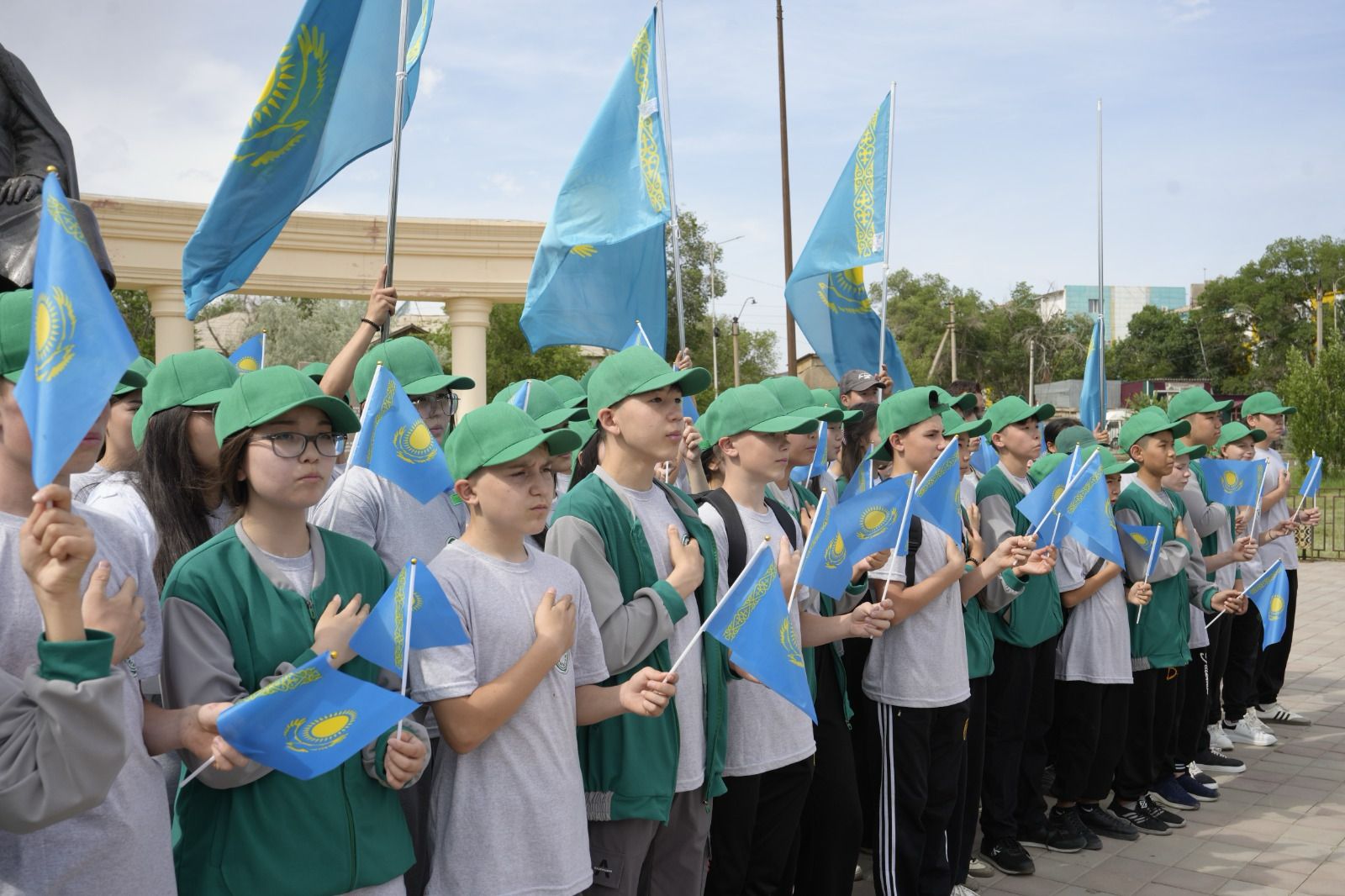 «Жасыл ел» еңбек жасағының жаңа маусымы басталды