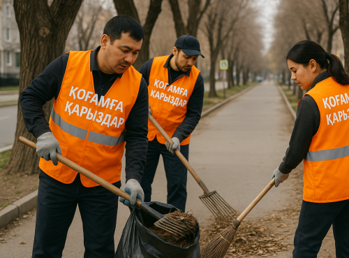 Қоғамдық жұмысқа тартылғандар үшін арнайы киім енгізілуі мүмкін