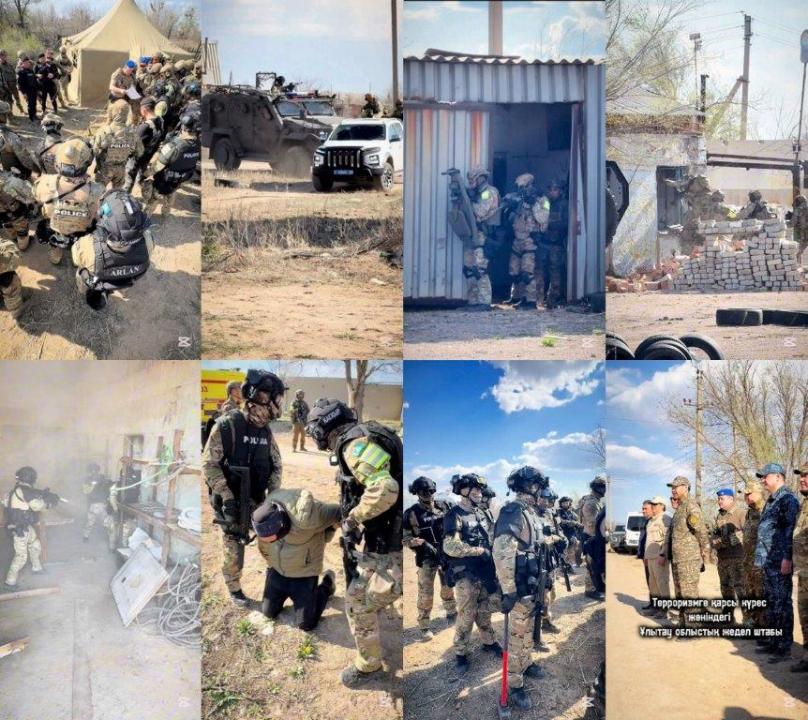 Қостанай облысында республикалық жедел тактикалық оқу-жаттығулары өтіп жатыр