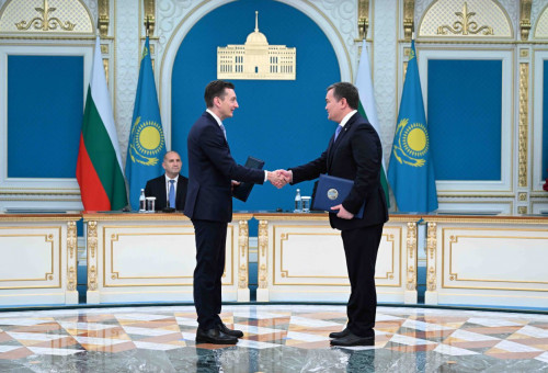 Қазақстан - Болгария арасында 5 меморандумға қол қойылды