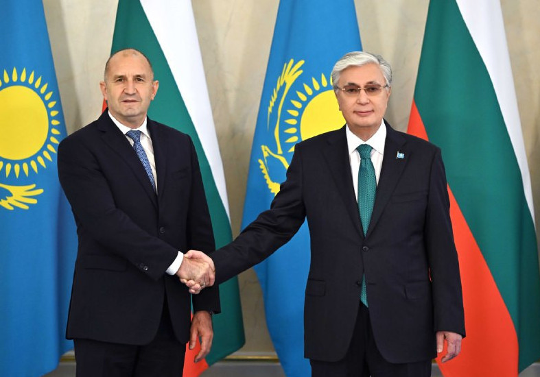 Қасым-Жомарт Тоқаев Болгария Президентімен келіссөз жүргізді