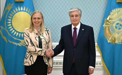 Президент ЕҚЫҰ-ның іс басындағы төрағасын қабылдады