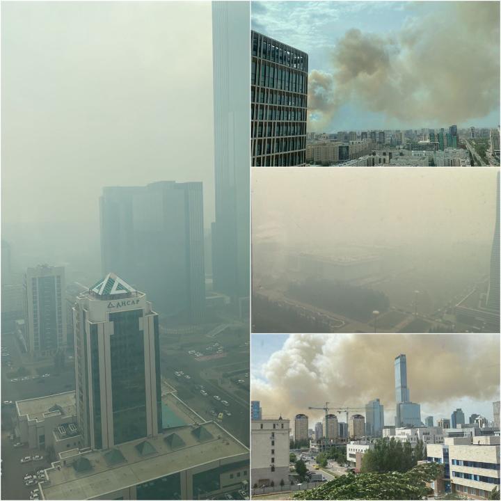 Үш қалада ауаның сапасы төмендейді