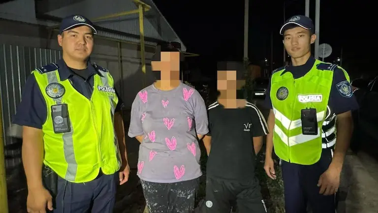 Қызылордалық полицейлер жоғалған жасөспірімдерді жедел тапты