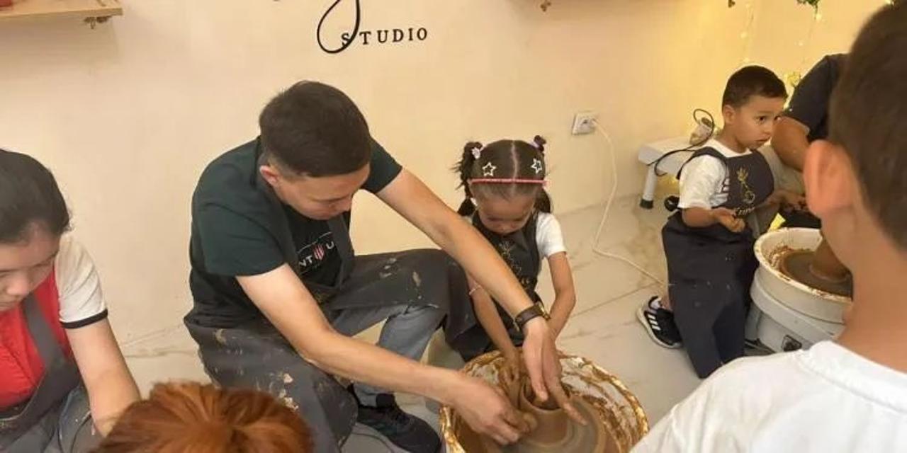 Астанада Әкелер күніне орай шеберлік сағаты өтті