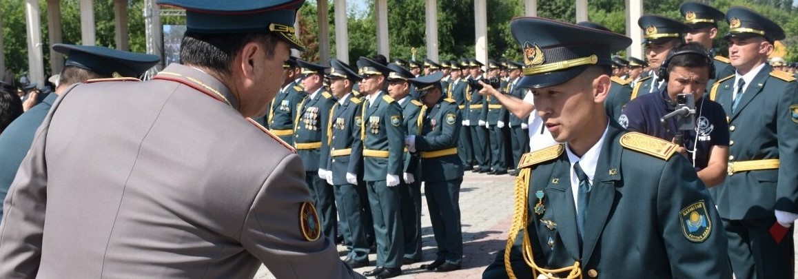 Ұлттық Ұлан жаңа офицерлермен толықты