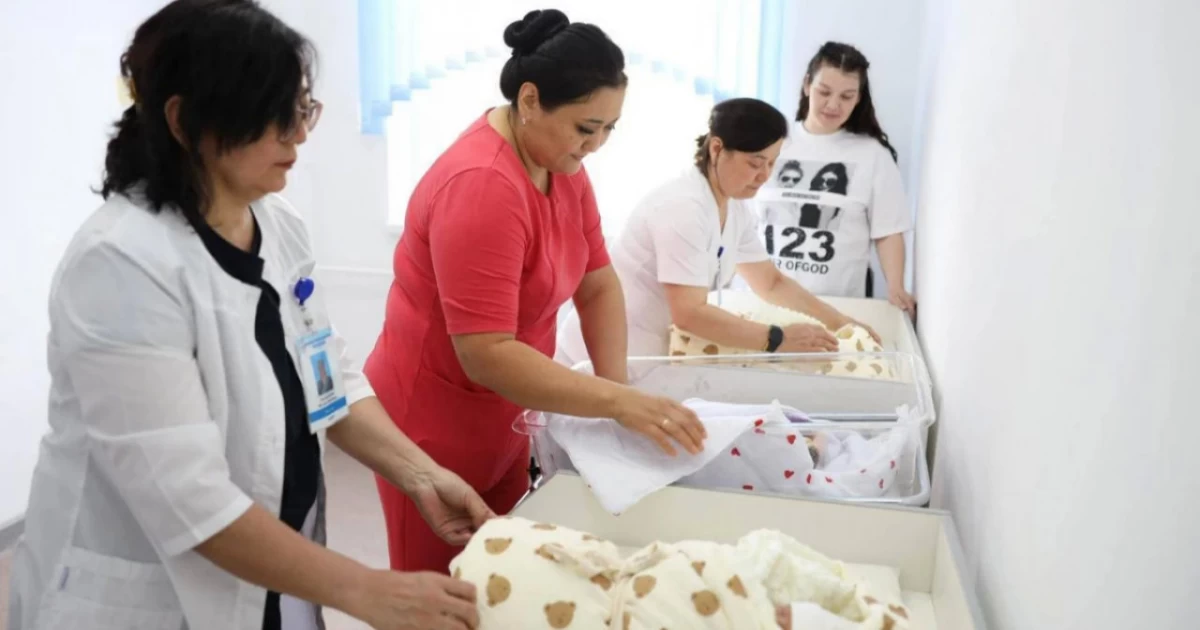 Ақтөбеде үшем дүниеге келді