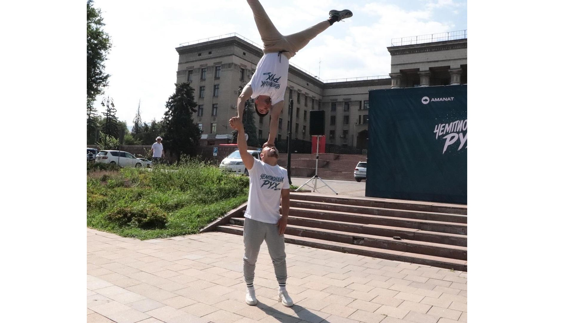 «Чемпиондық рух»: таңғы жаттығу өтті