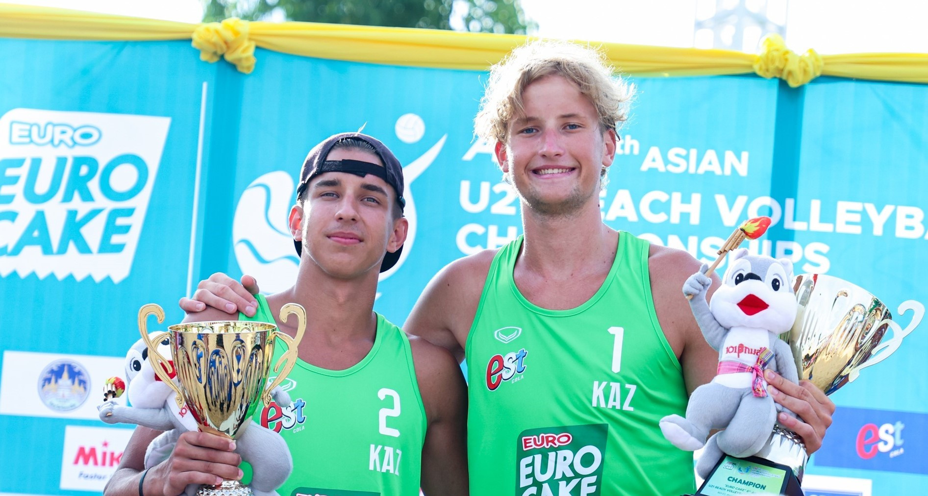 Қазақстандық спортшылар жағажай волейболынан Азия чемпионы атанды