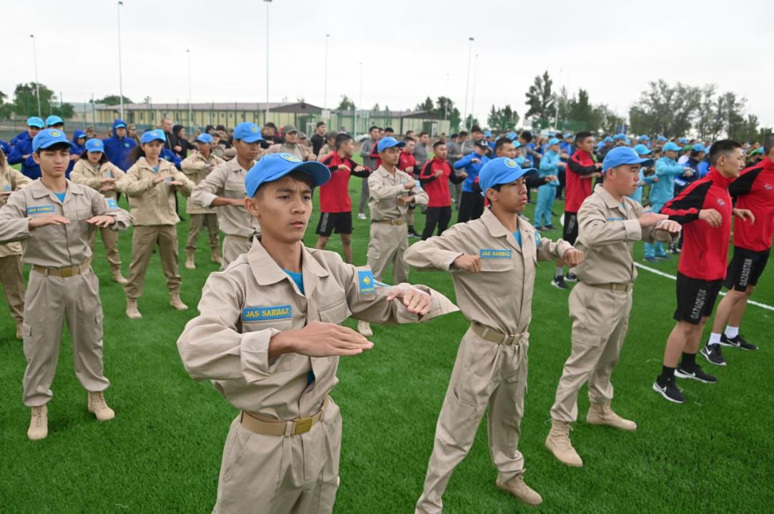 «Айбын-2025»: 700-ден астам бала әскери-патриоттық жиынға қатысуда