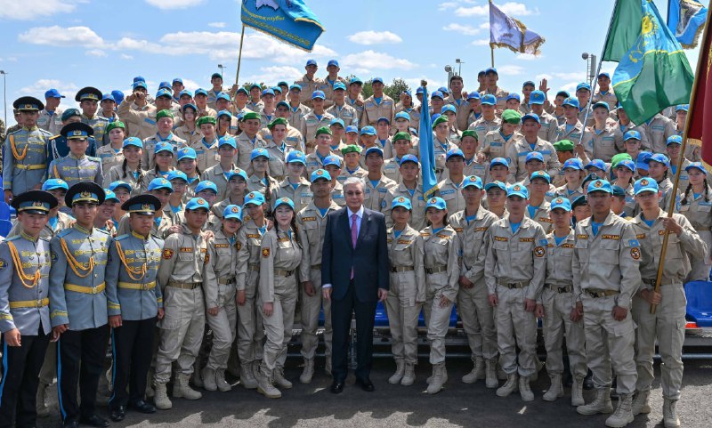 Жастар бейбіт заманның қадірін түсінуге тиіс - Президент