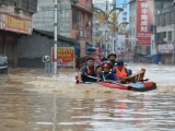 Қытайдағы су тасқынынан 80 мыңнан астам адам эвакуацияланды