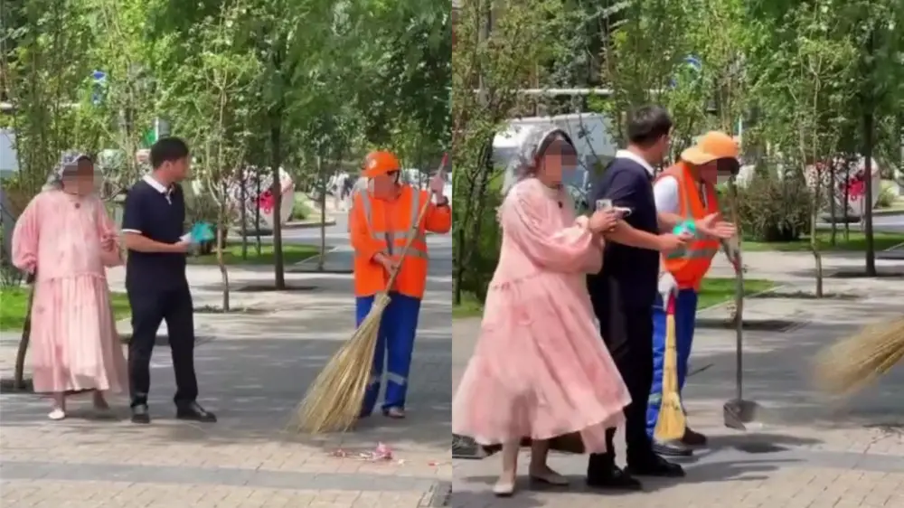 Парықсыз пранк шеңберден шығып барады