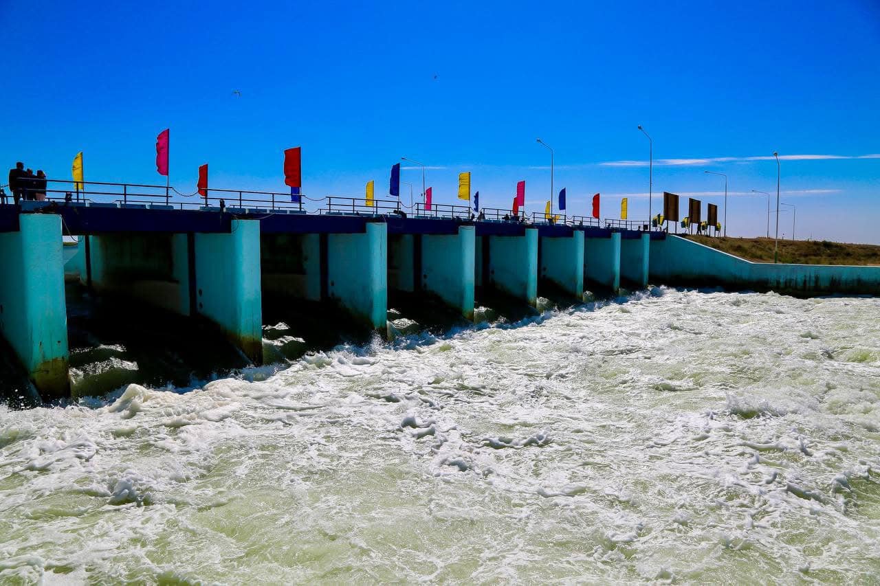 Қызылордада «Көкарал» бөгеті қалпына келтіріліп жатыр