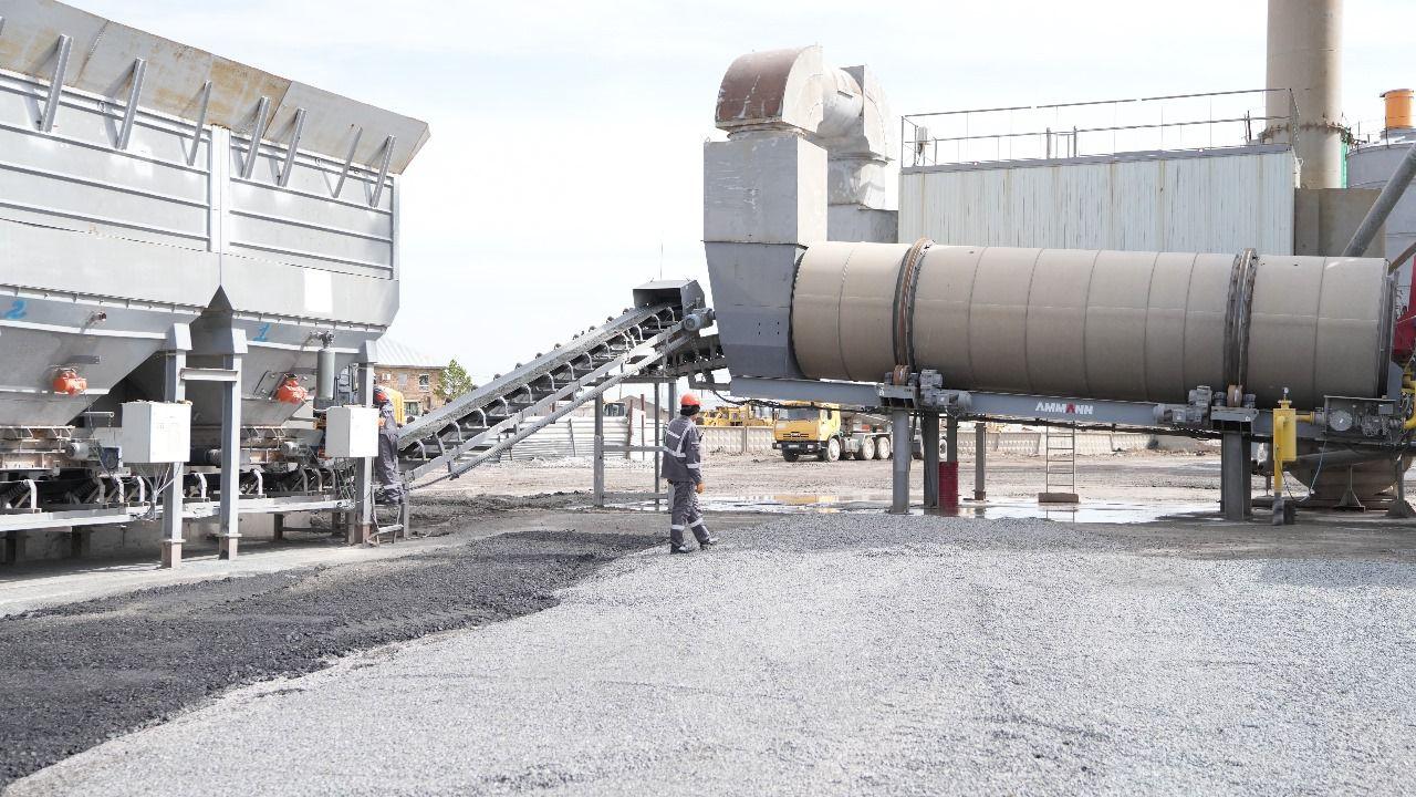 Көлік министрлігі асфальт-бетон зауыттарын тексерді