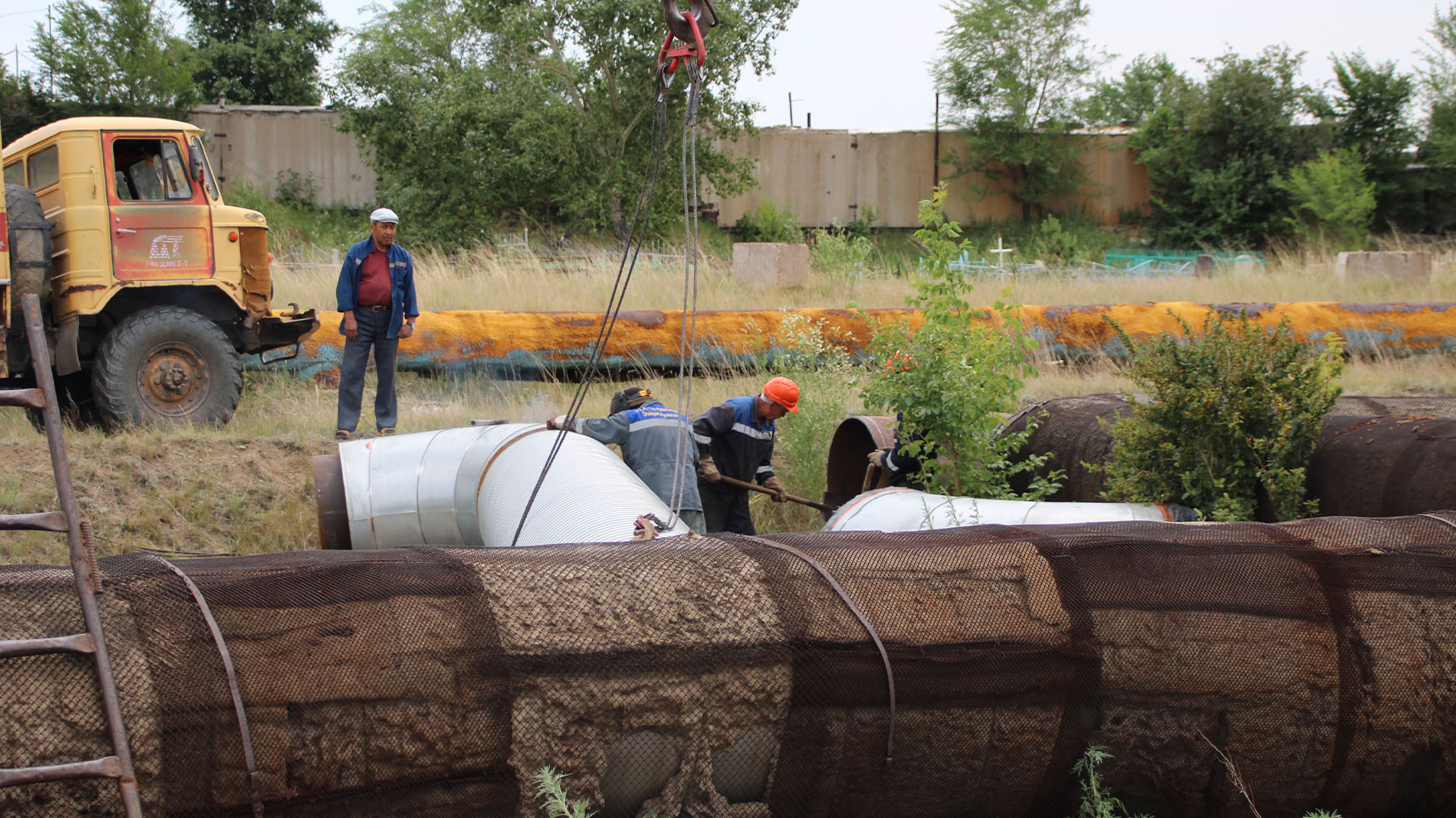 Степногорскінің  жылу желілеріне реконструкция жасалады