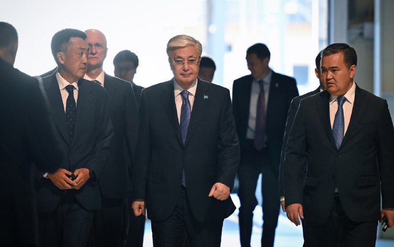 Президент елордадағы үшінші ЖЭО-ның қызметімен танысты