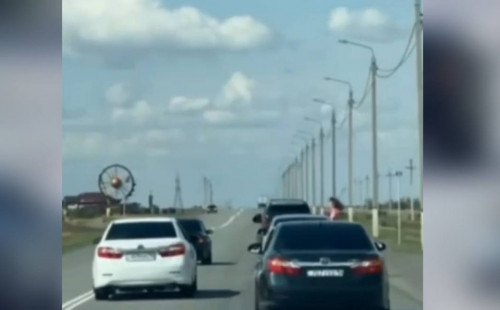 Екібастұзда той автокортежі тәртіп бұзған