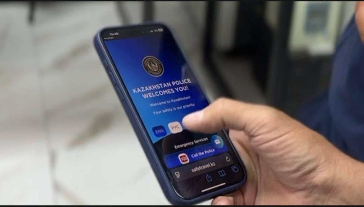 QR-кодтары бар туристік карталар енгізілді