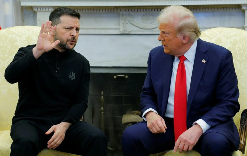 Зеленский Вашингтонда Трамппен кездеседі