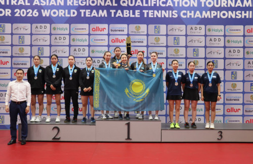 Алматыда үстел теннисінен әлем чемпионатына іріктеу өтті