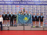 Алматыда үстел теннисінен әлем чемпионатына іріктеу өтті