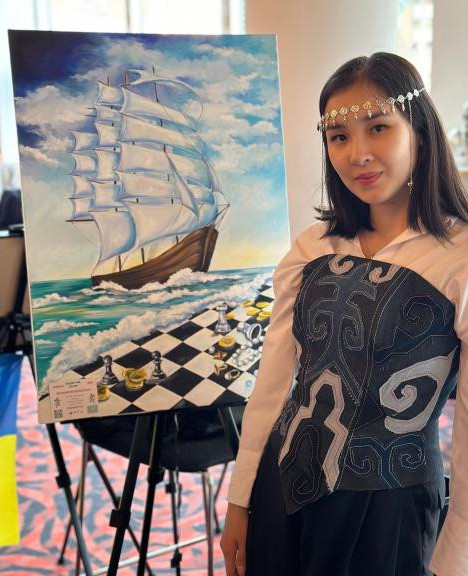 Елордалық жас суретшілер халықаралық өнер фестивалінде жеңімпаз атанды