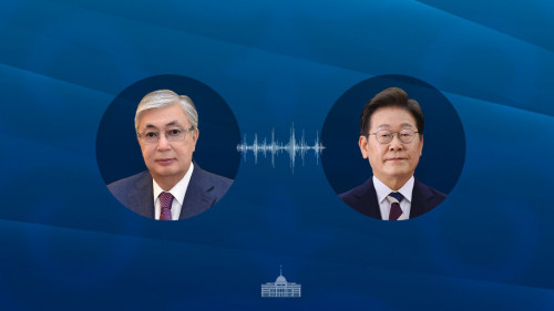 Мемлекет басшысы Корея  Президентімен телефон арқылы сөйлесті