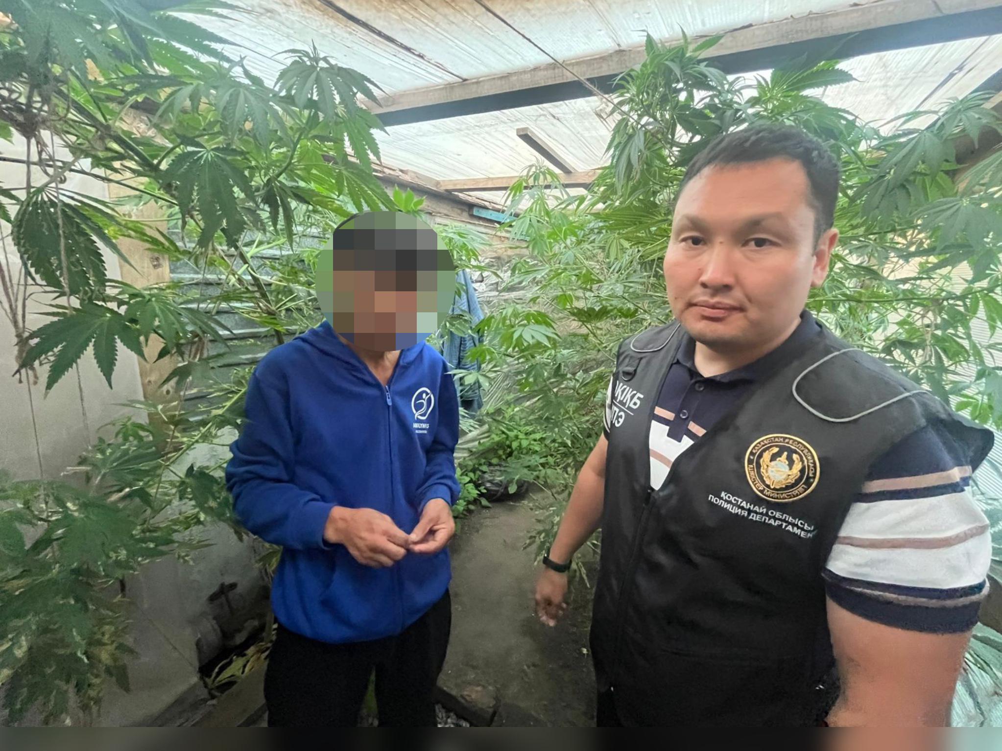 Қостанай облысында тұрғын үйдің ауласынан қару мен есірткі табылды