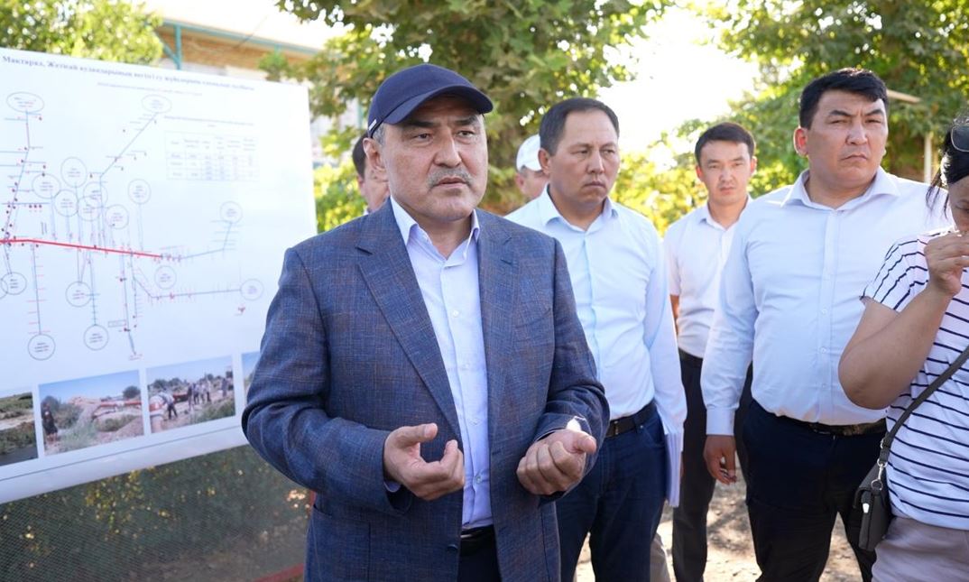 Түркістанның екі ауданында 74 587 гектар егістік суарылды