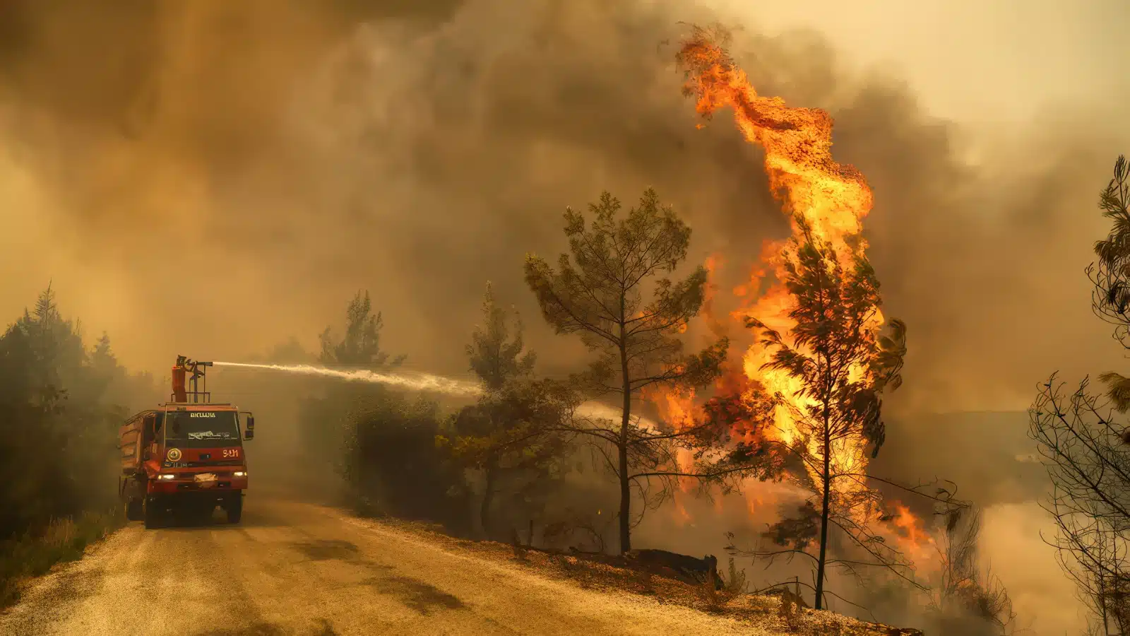 Түркияда орман өрттерінен жүздеген нысанға зақым келген