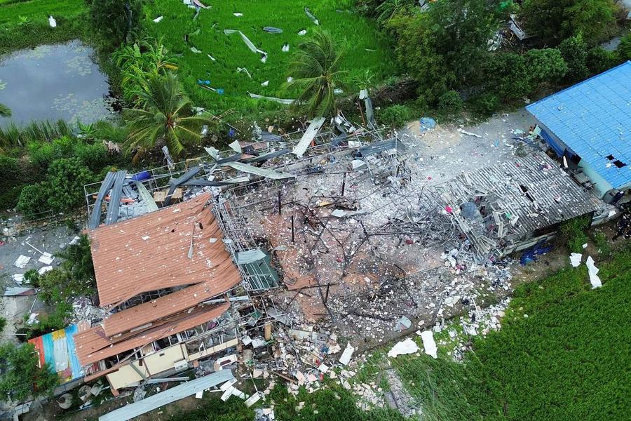 Таиландта фейерверк фабрикасы жарылып, 9 адам қаза тапты