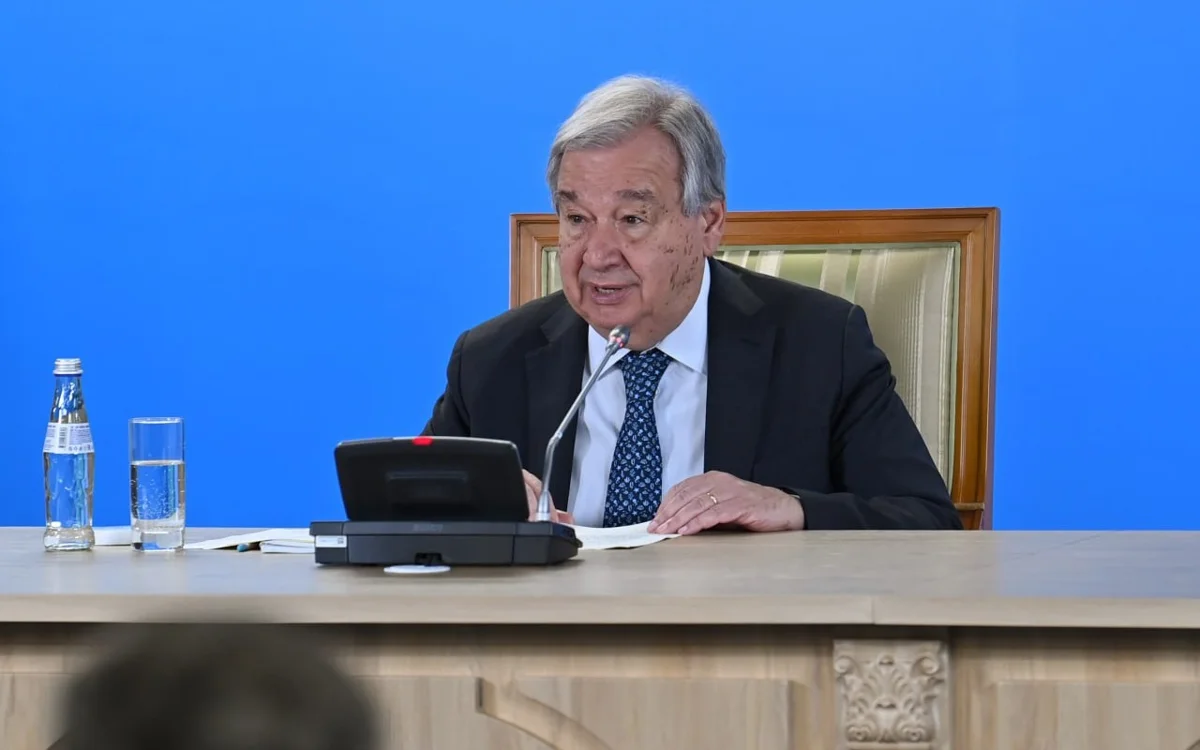 Бүгінде Қазақстан теңізге шыға алмайтын ел санатына жатпайды — БҰҰ Бас хатшысы