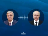 Қ.Тоқаев Путинмен телефон арқылы сөйлесті