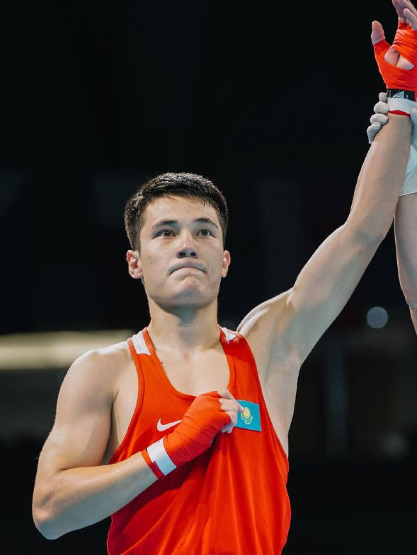 Қазақстан - Өзбекстан бәсекесінде еліміздің боксшысы басым болды