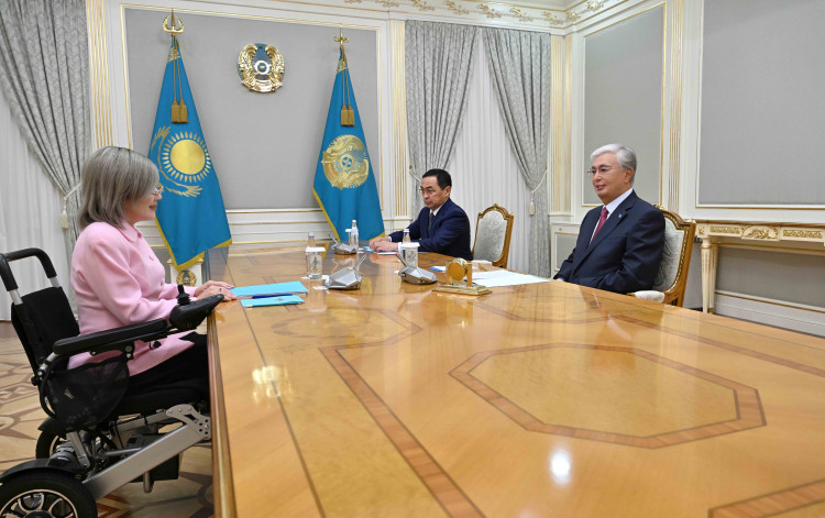 Президент Адам құқықтары жөніндегі уәкілдің Астанадағы өкілін қабылдады