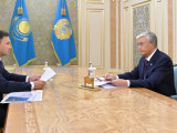 Мемлекет басшысы «ҚазМұнайГаз» ҰК» АҚ басқарма төрағасы Асхат Хасеновті қабылдады