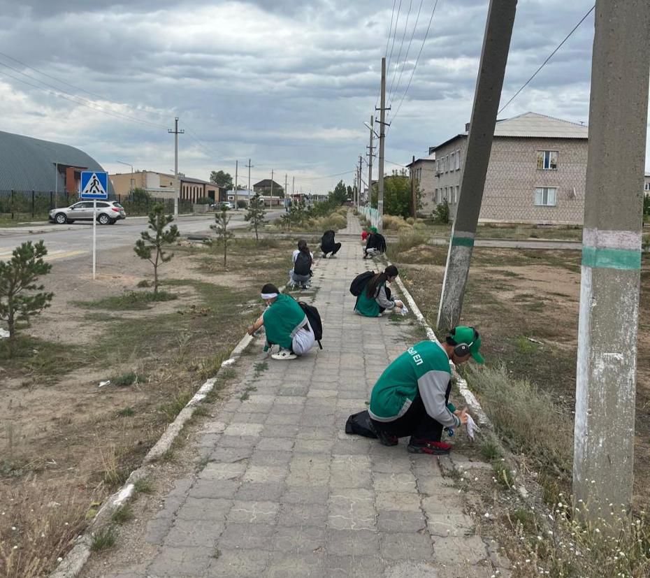 Ұлытау облысында жаппай сенбілік өтті