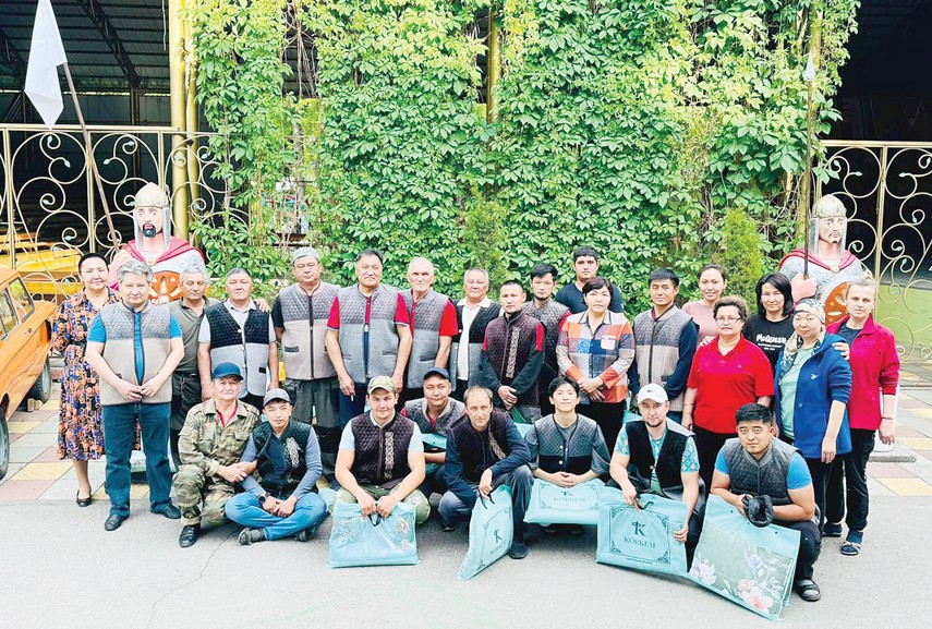 Тозған саябақты түлеткен