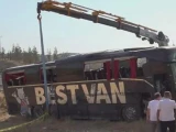 Түркияда жолаушылар автобусы апатқа ұшырады