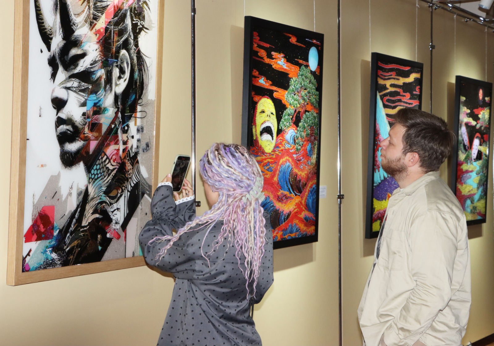 «Мәңгілік ғаламның бір сәті» көрмесі ашылды