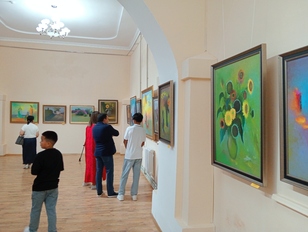 Туған жер табиғатын бейнелеген