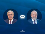 Мемлекет басшысы Бразилия Президентіне құттықтау жеделхатын жолдады