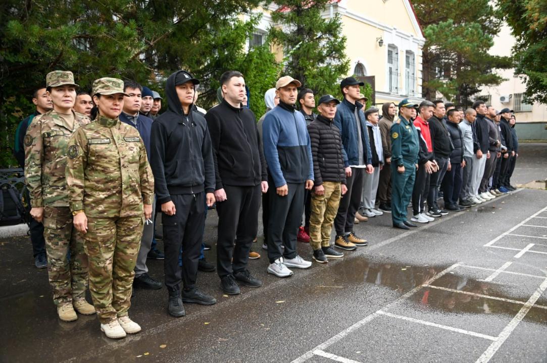 Астанада 90 әскери міндетті он күндік  жиынға шақырылды
