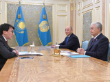 Президент Бәсекелестікті қорғау және дамыту агенттігінің төрағасын қабылдады