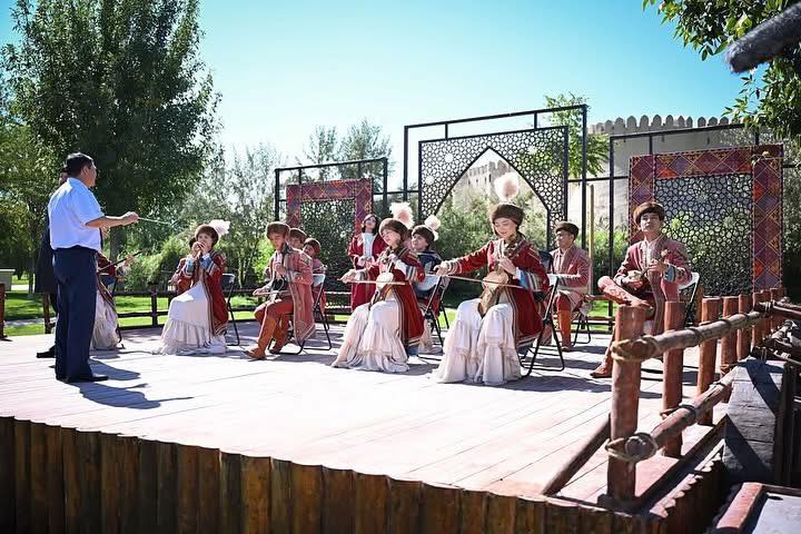 Түркістанда халықаралық музыкалық жобаның түсірілімі басталды